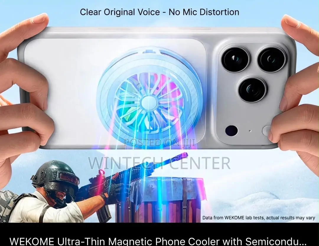 Magnetic Phone Cooler (Plus 1 Free Finger Sleeve)
