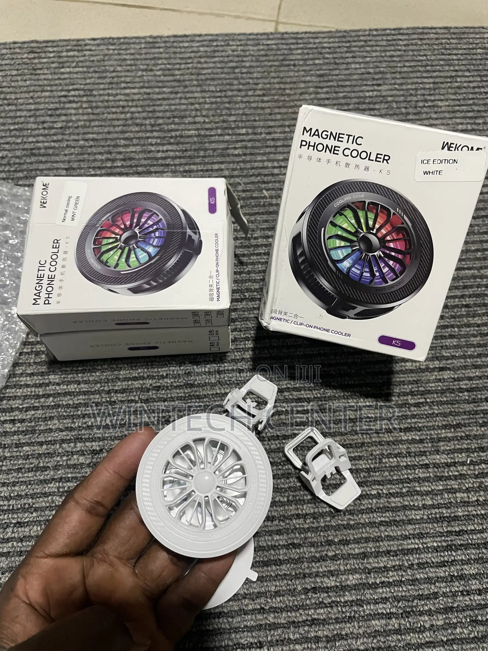 Magnetic Phone Cooler (Plus 1 Free Finger Sleeve)