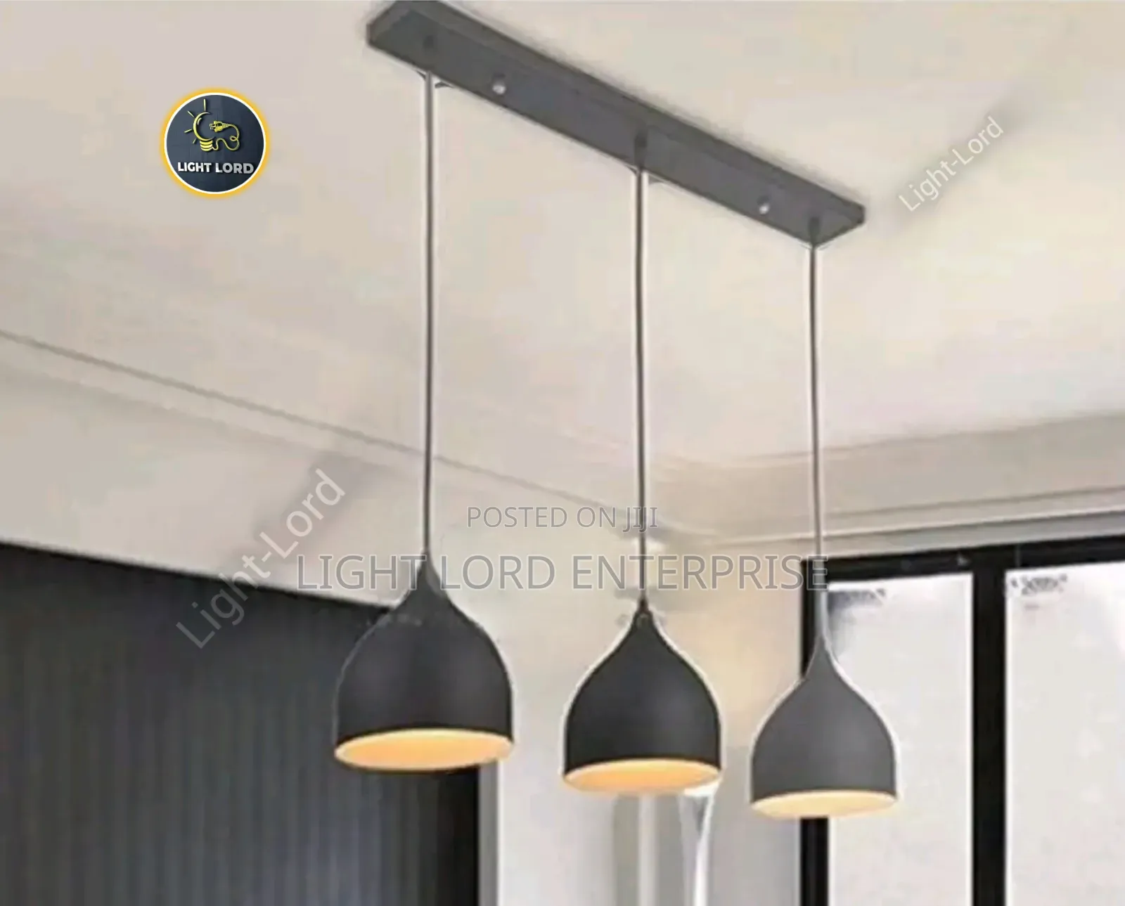 Grey Base 3in1 Hanging Light