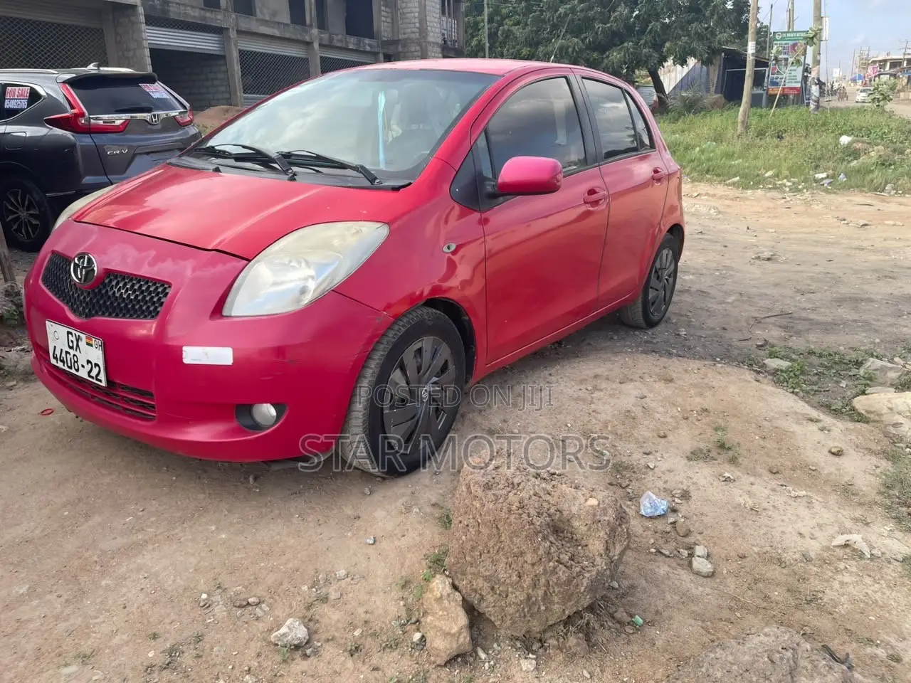 Toyota Yaris 2010 Red
