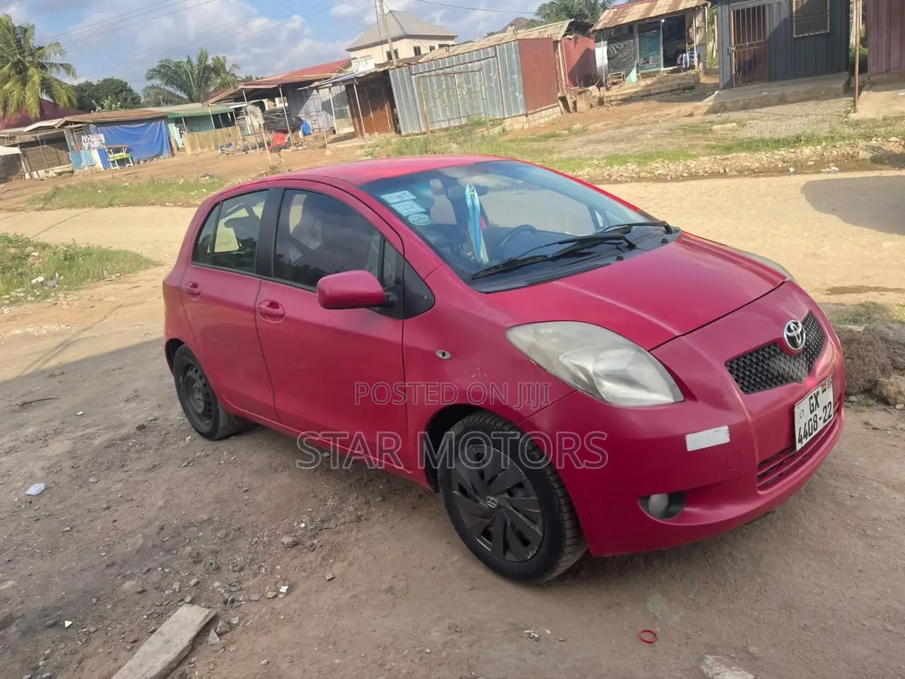Toyota Yaris 2010 Red