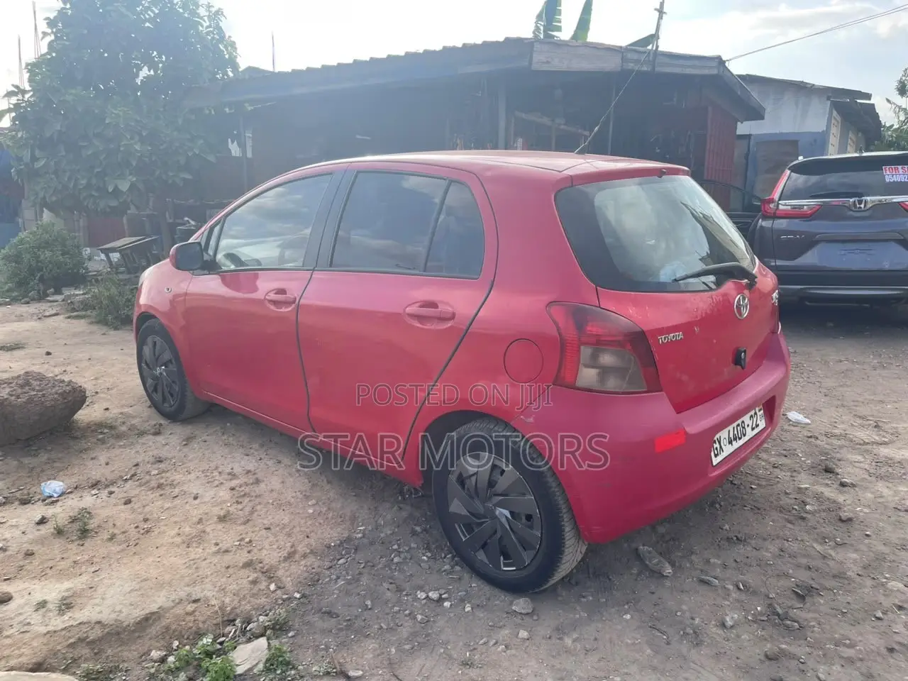 Toyota Yaris 2010 Red