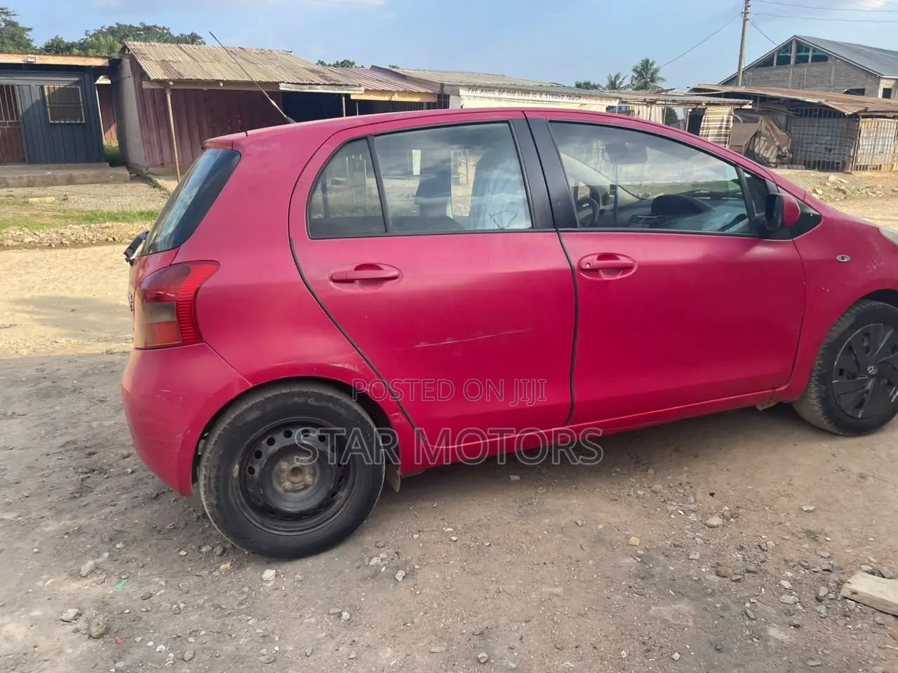 Toyota Yaris 2010 Red