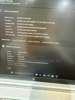 Laptop HP EliteBook 840 G7 16GB Intel Core i7 SSD 512GB