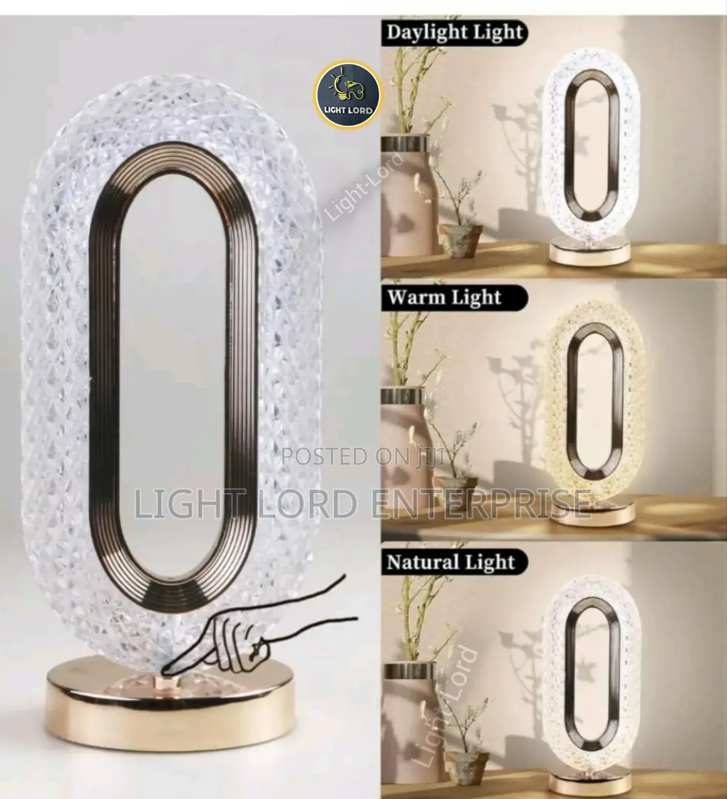 CdXF7857-chargerable Touch Lamp
