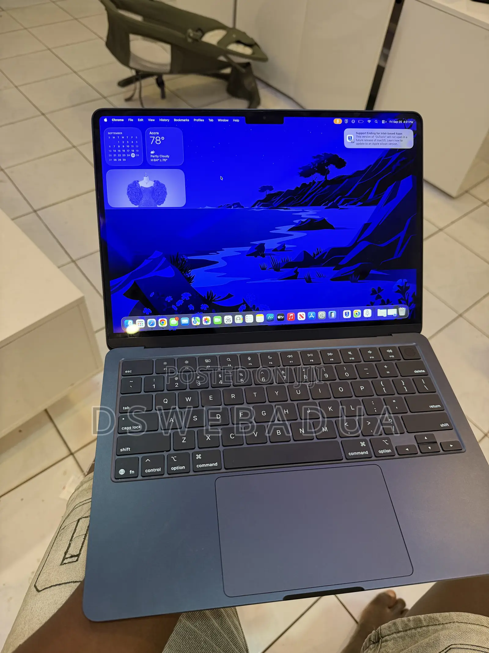 Laptop Apple MacBook Air 2025 M4 16GB Apple M4 SSD 256GB