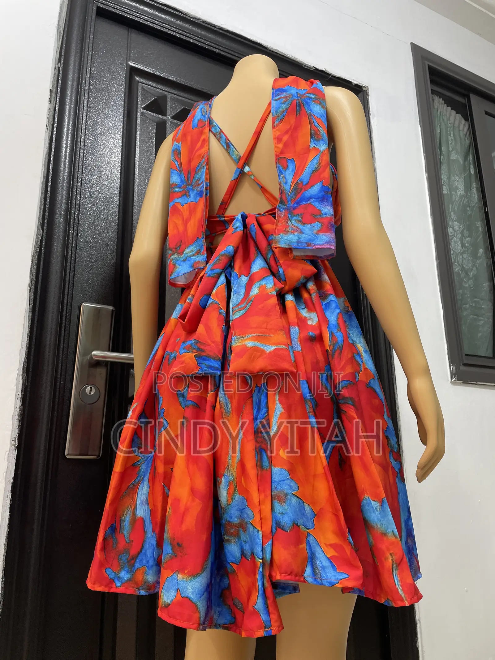 Vintage Backless Dress