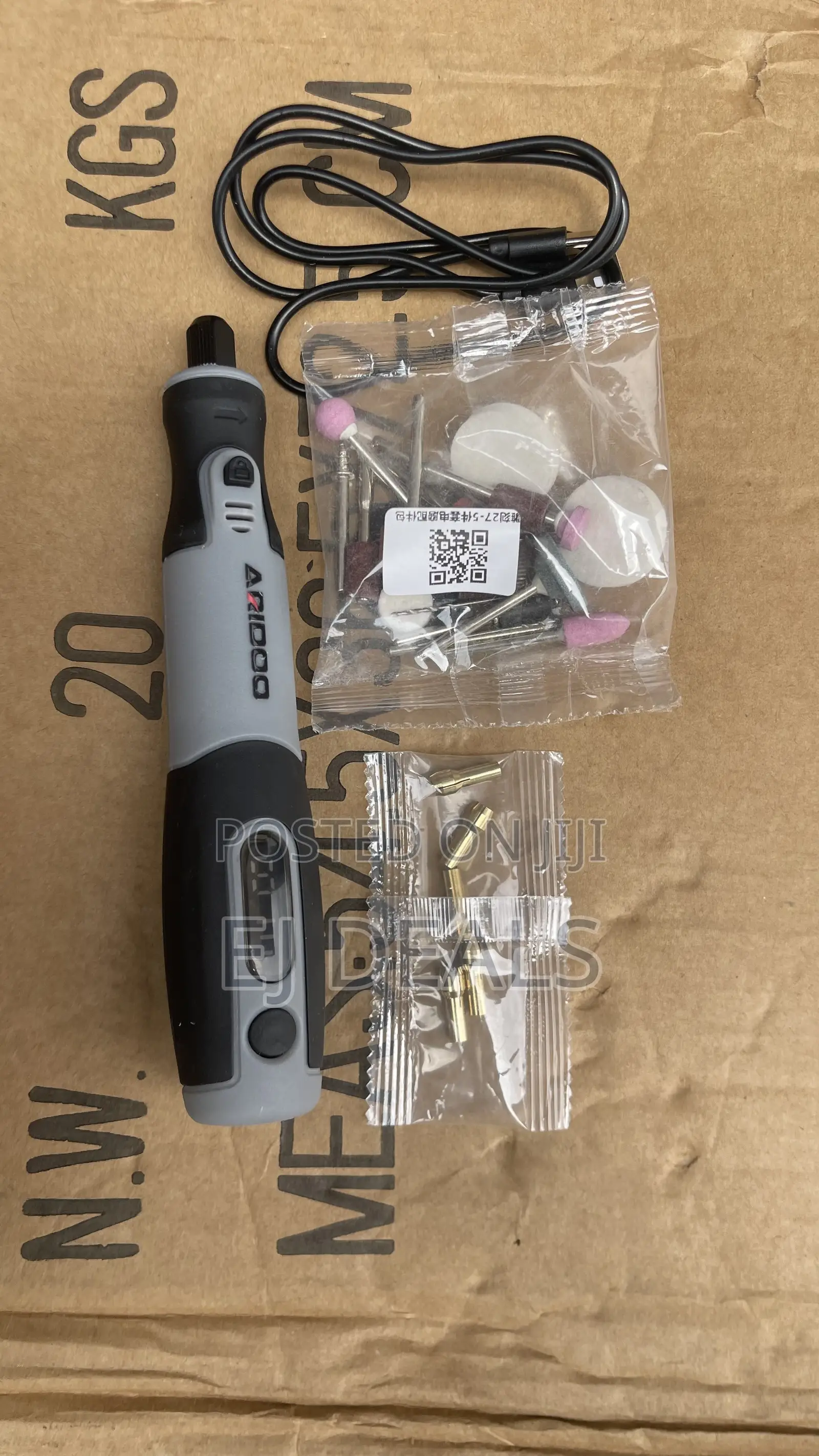 Engraving Tool With Accessories Cordless