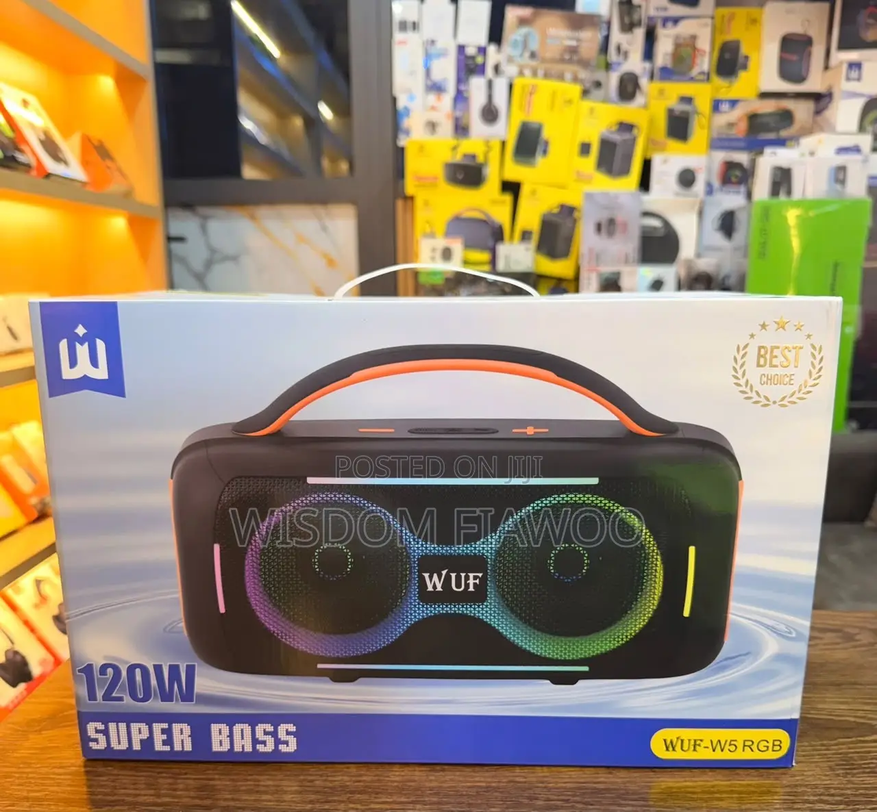 Wuf-W5 Monster Bass Speaker (120w)