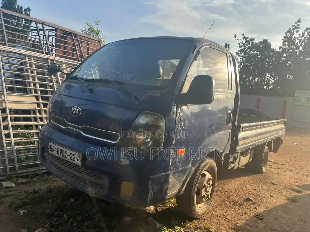 Kia Bongo 2014 Blue