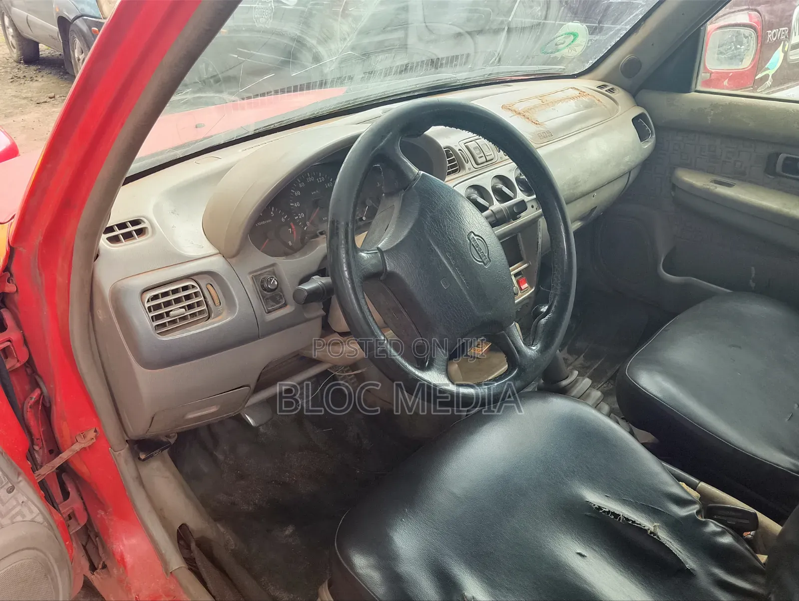 Nissan Micra 2007 Red