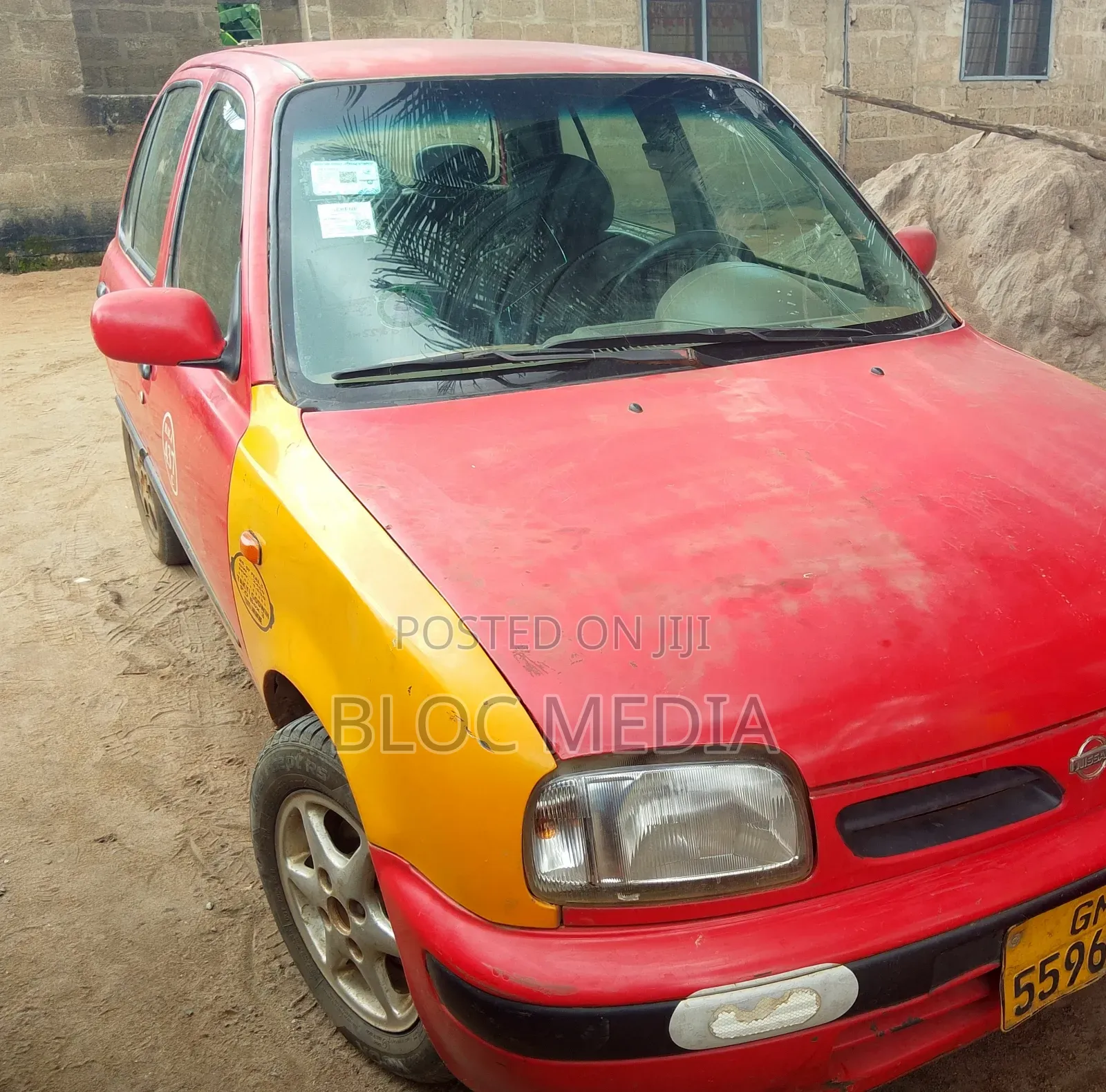 Nissan Micra 2007 Red