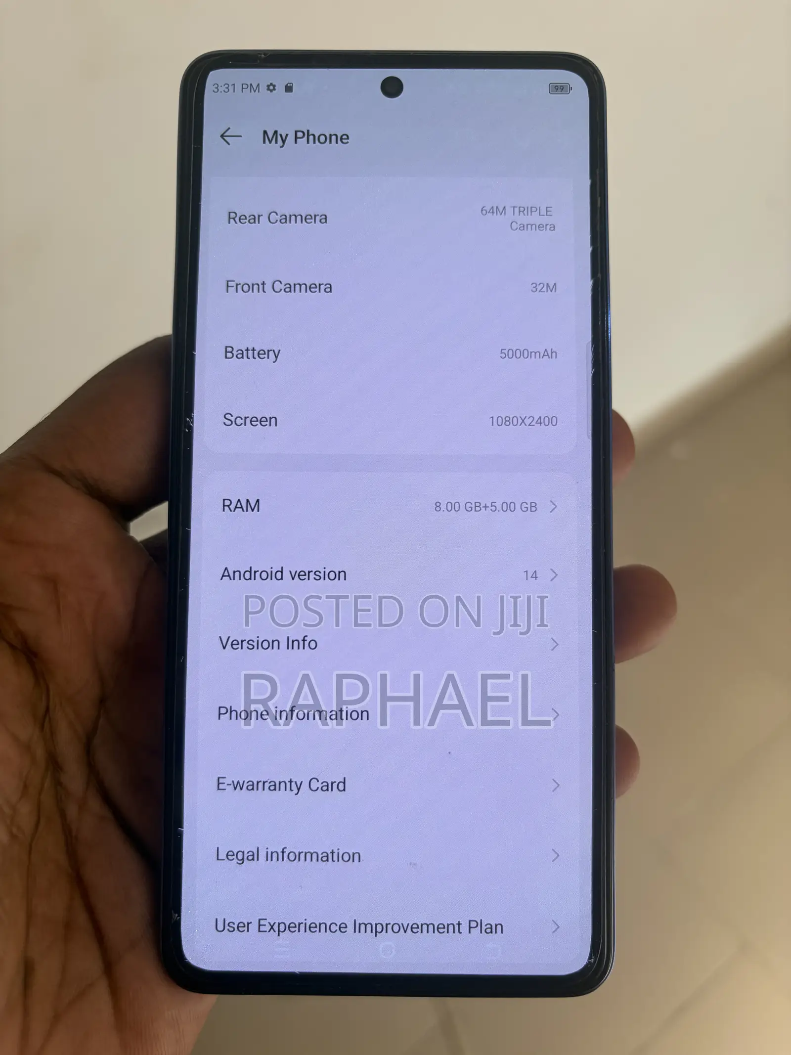 Tecno Camon 20 256 GB Blue