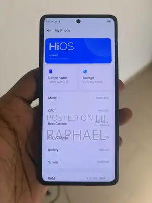 Tecno Camon 20 256 GB Blue