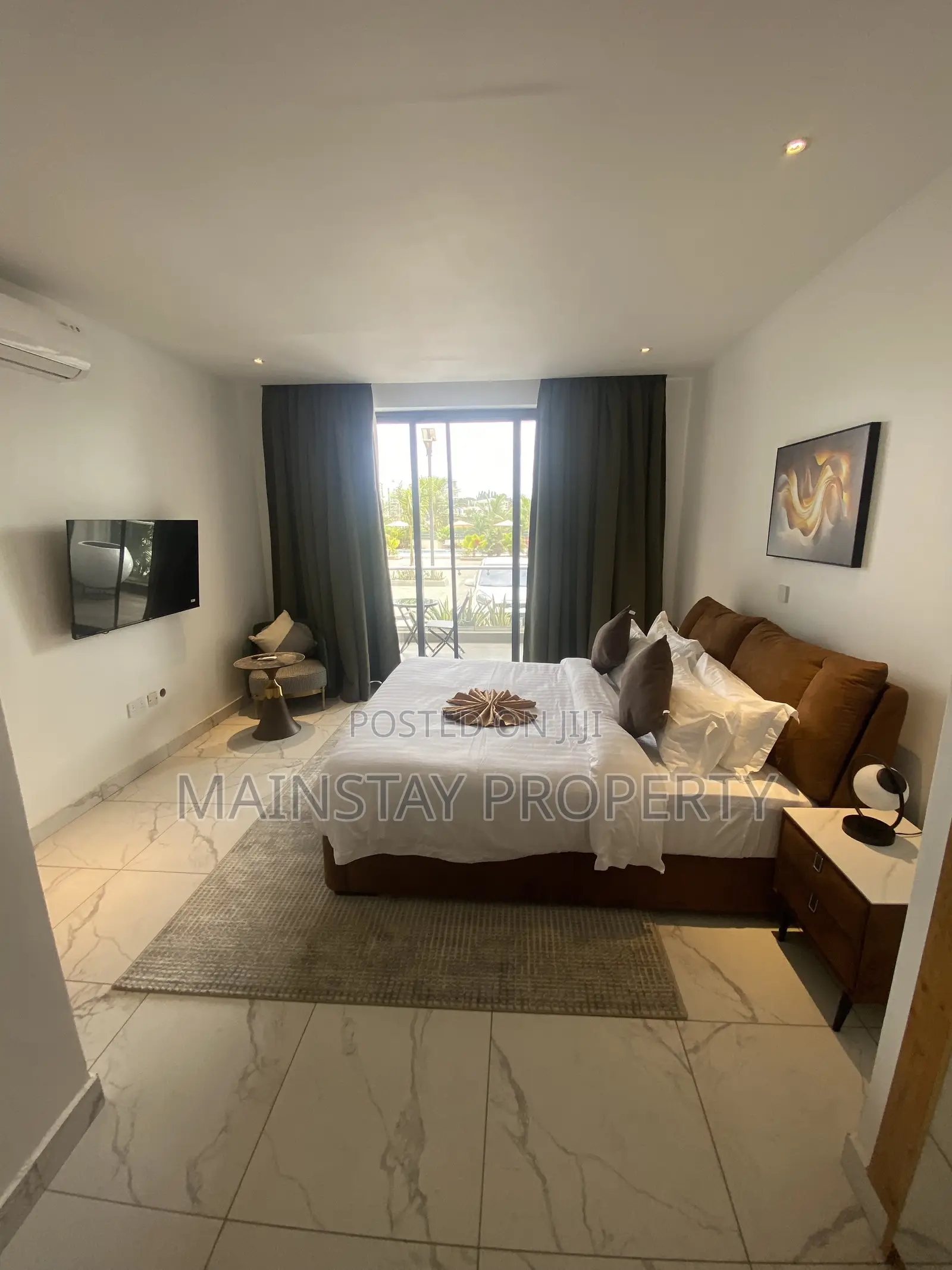 Furnished 1bdrm Apartment in Mainstay Estates, East Legon for rent