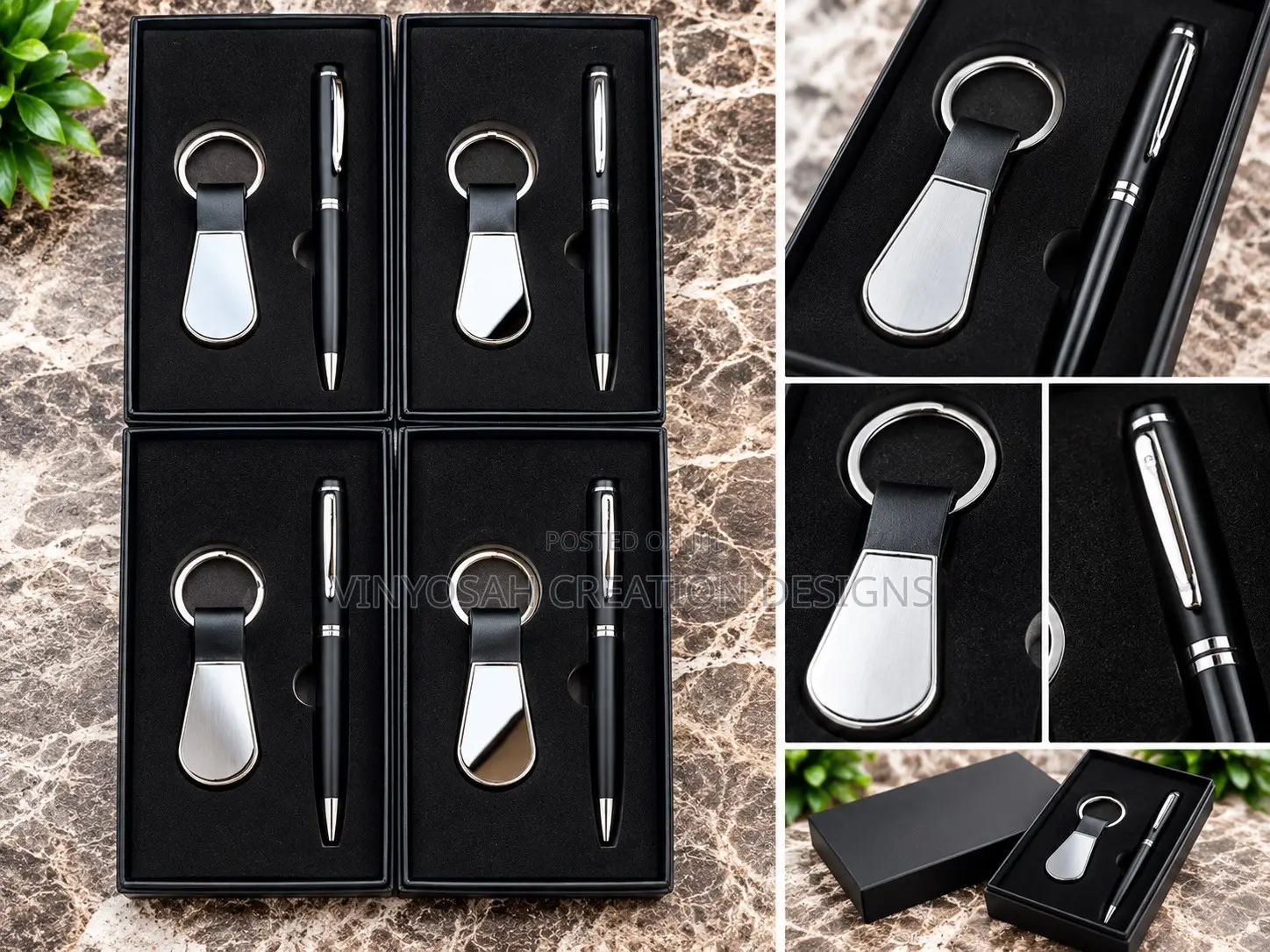 Pen With Keyholder Set With Branding