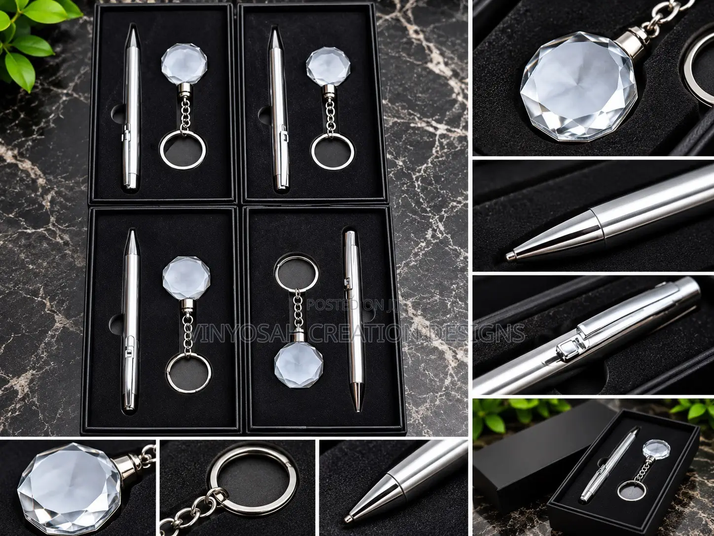 Pen With Keyholder Set With Branding