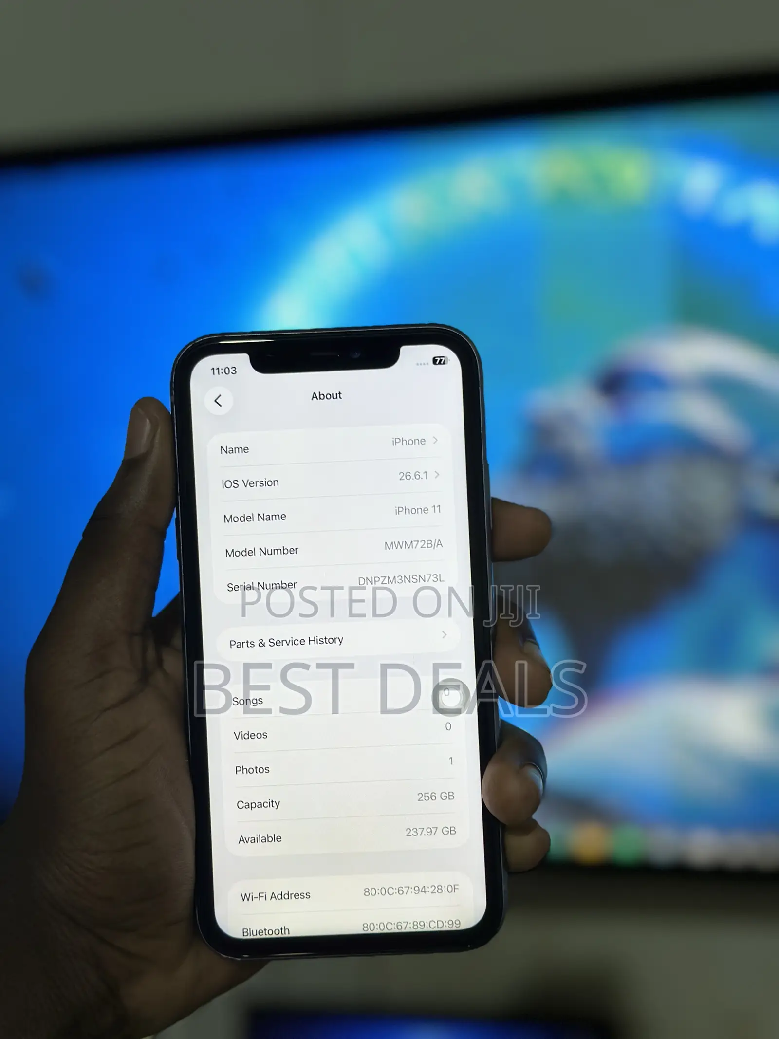 Apple iPhone 11 256 GB Purple