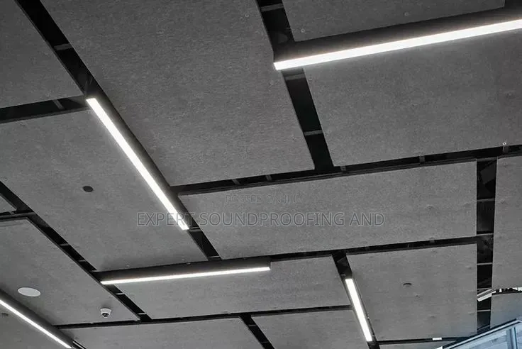 Rockwool Ceiling Acoustic Treatment Panel.