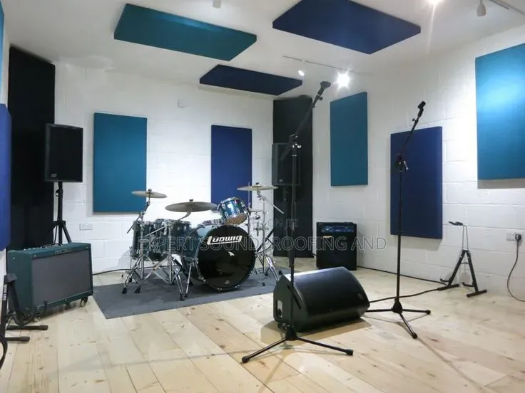 Rockwool Ceiling Acoustic Treatment Panel.