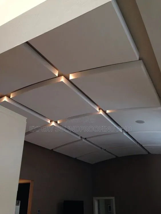 Rockwool Ceiling Acoustic Treatment Panel.