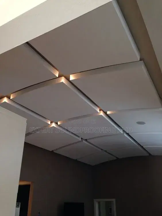 Rockwool Ceiling Acoustic Treatment Panel.
