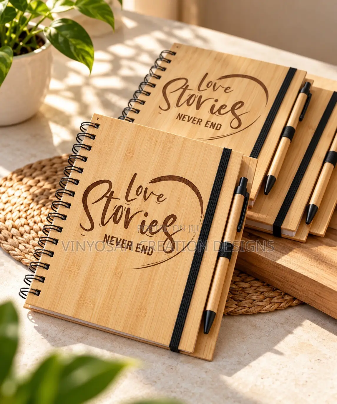 Bamboo Dairy With Branding