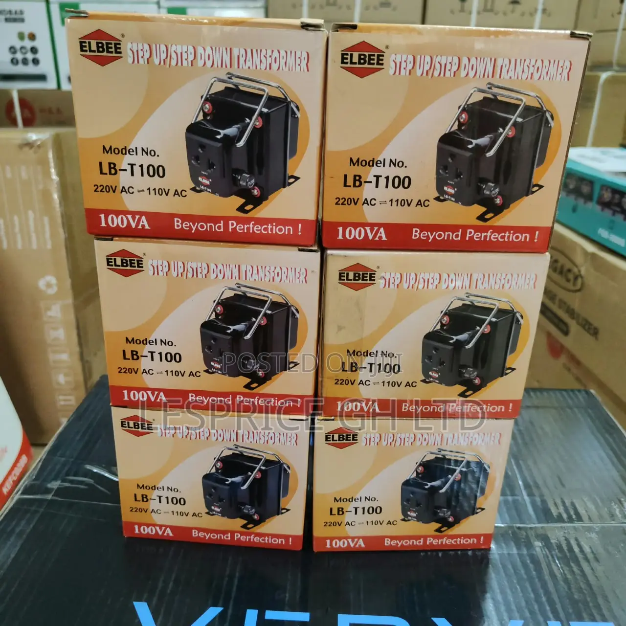 Experience Excellent Performance 100W Elbee Step Up Down Transformer