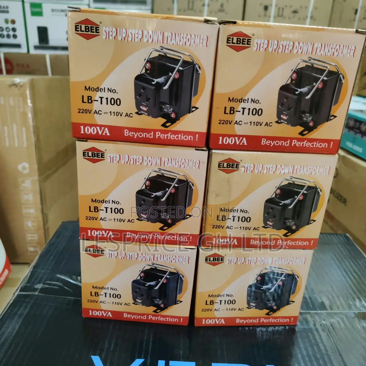 Experience Excellent Performance 100W Elbee Step Up Down Transformer