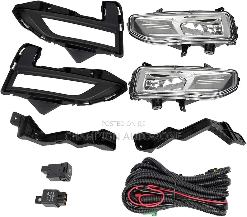 Nissan Rogue 2017-2018-2019-2020 Foglight and Cover Complete