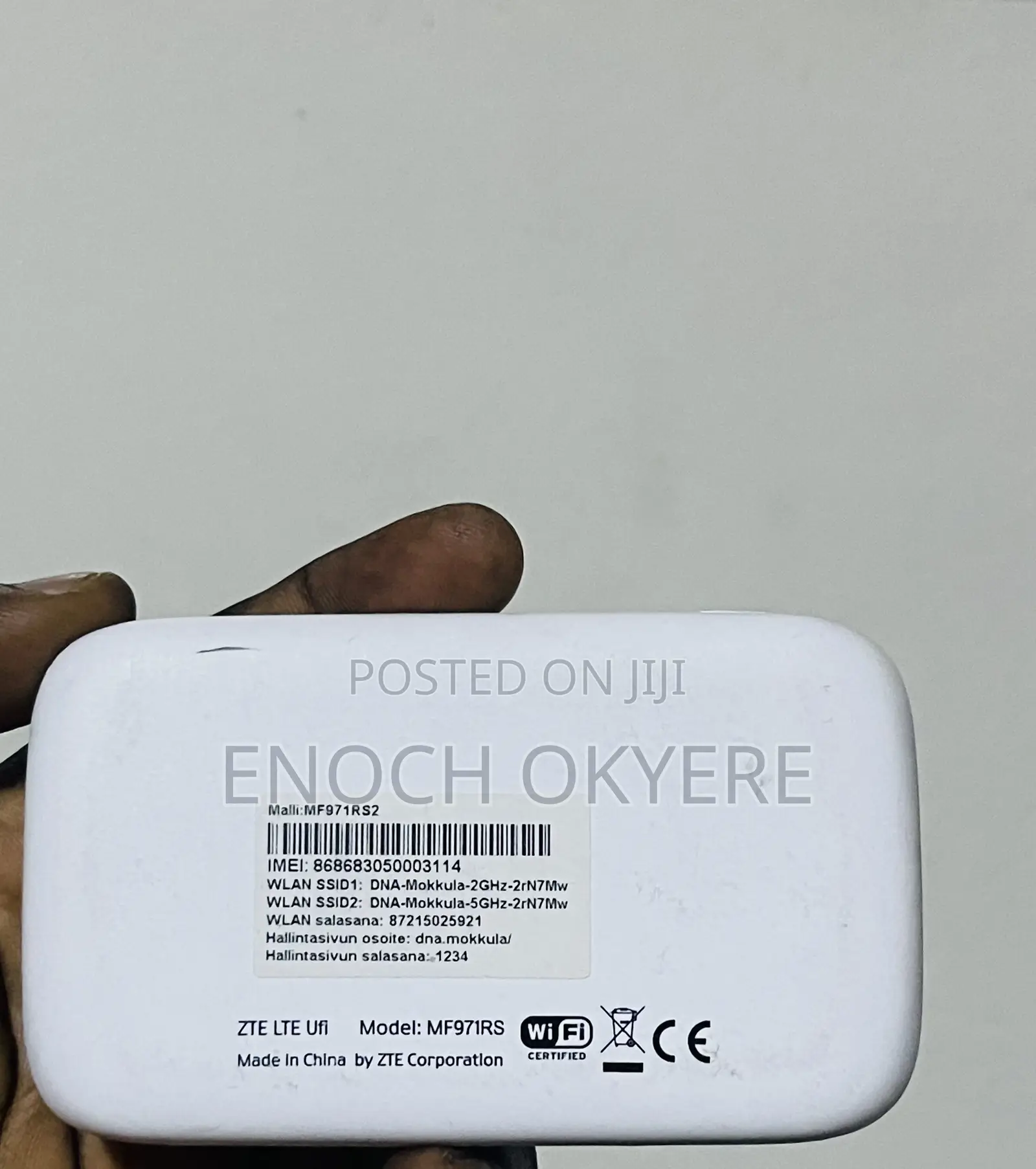 DNA-Mokkula 2GHz 5GHz Mobile Mifi