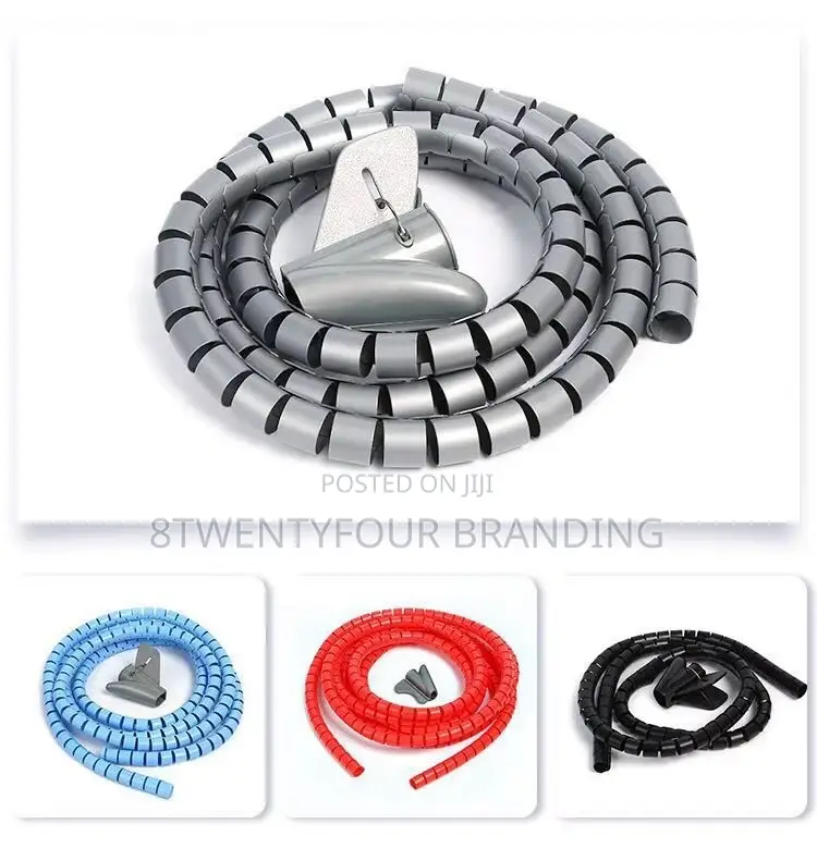 Spiral Cable Wrap (Cable Organiser 2.2cm 2.8cm Round)