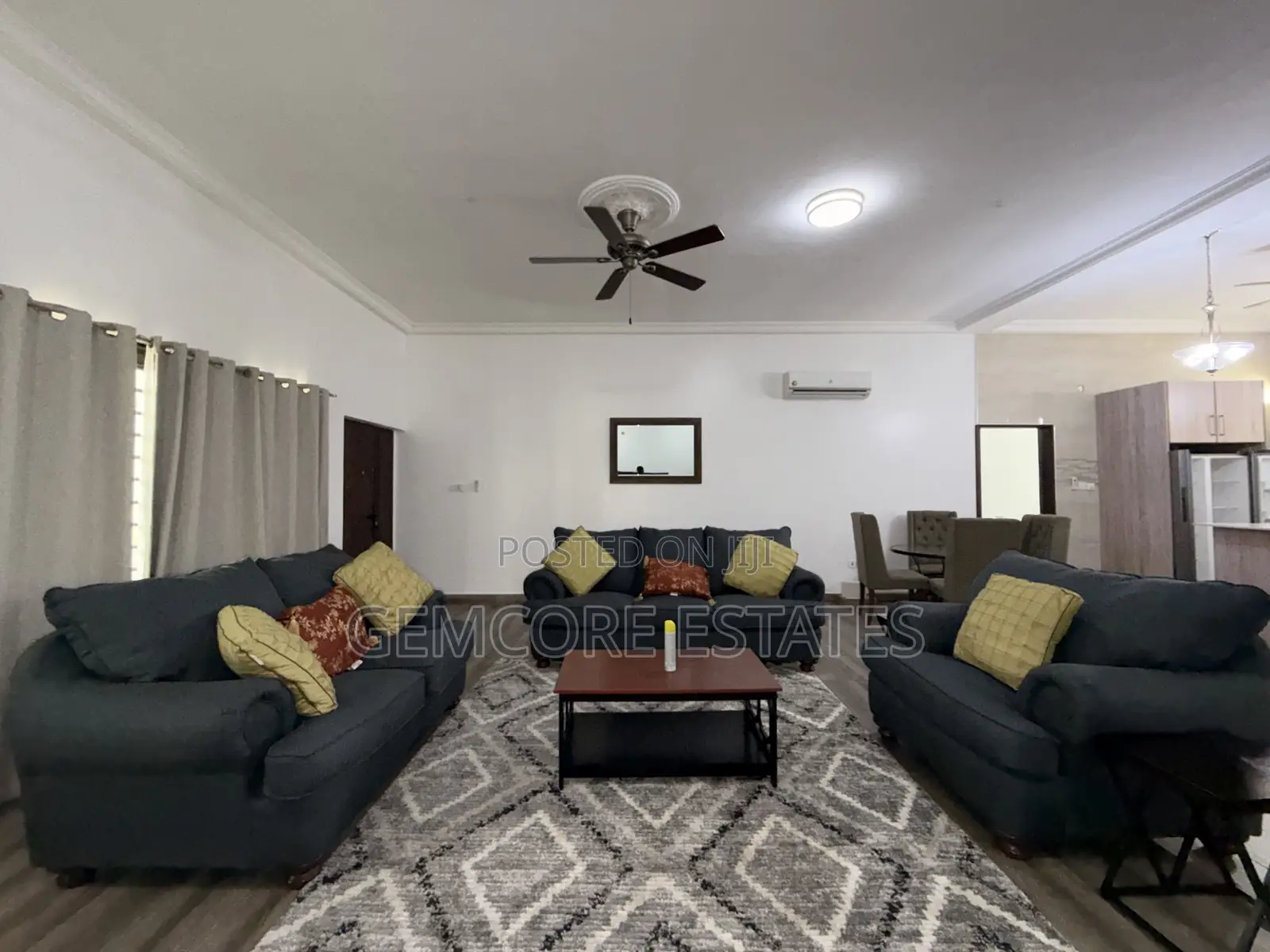 Furnished 2bdrm Apartment in Ability Square, Adjiriganor for rent
