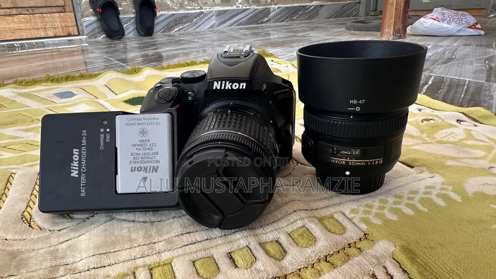 Nikon D5600 With Two Lenses