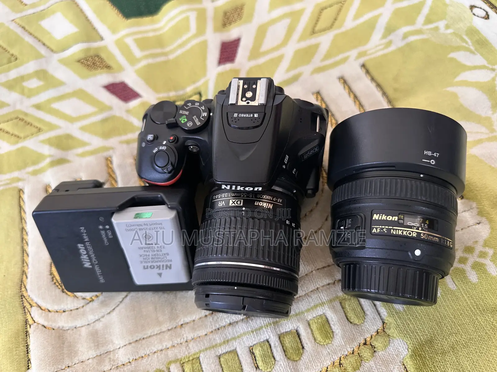 Nikon D5600 With Two Lenses