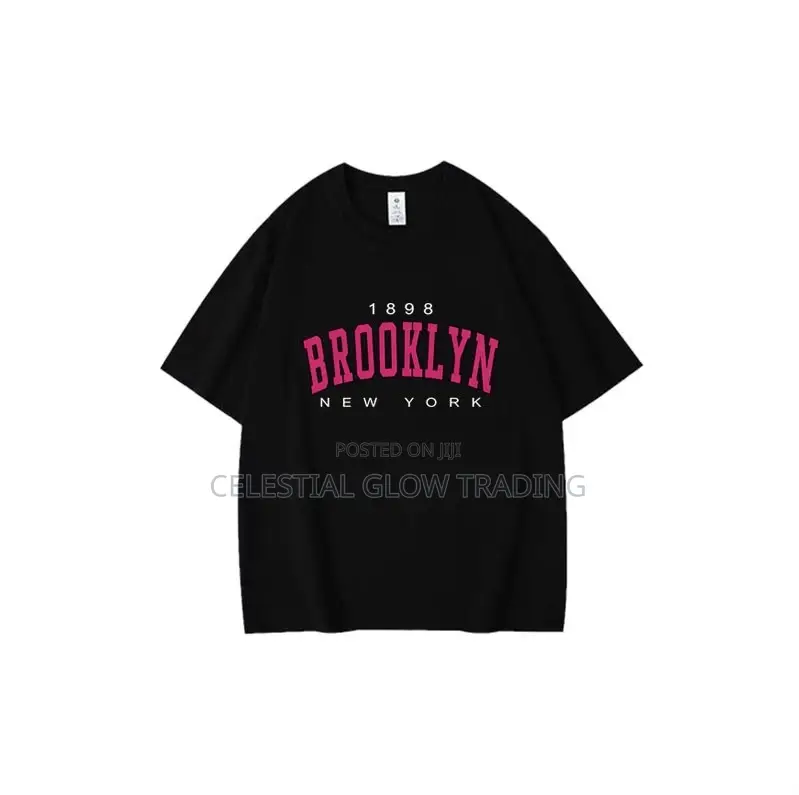 Brooklyn New York Oversized T-Shirt | Premium Cotton Unisex Casual Tee