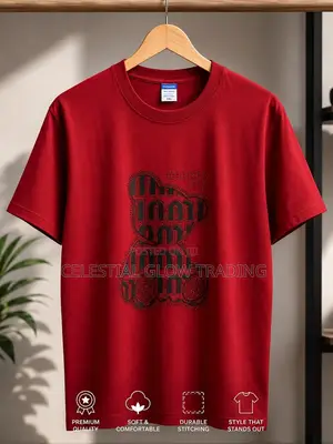 Black Bear Rhinestone‐Style Print T‐Shirt – Oversized Casual Tee