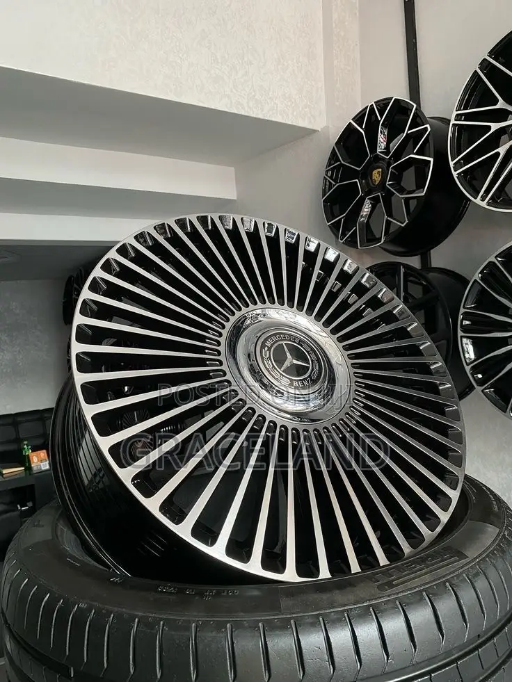 This Is Original Mercedes Benz Forge Alloy Rims 21 Inches 4in1 Set