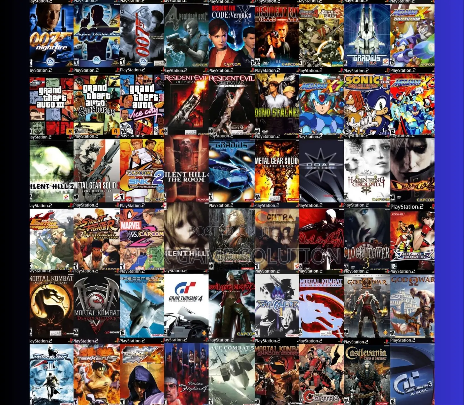 Ps2, Ps3, Ps4 PC Games