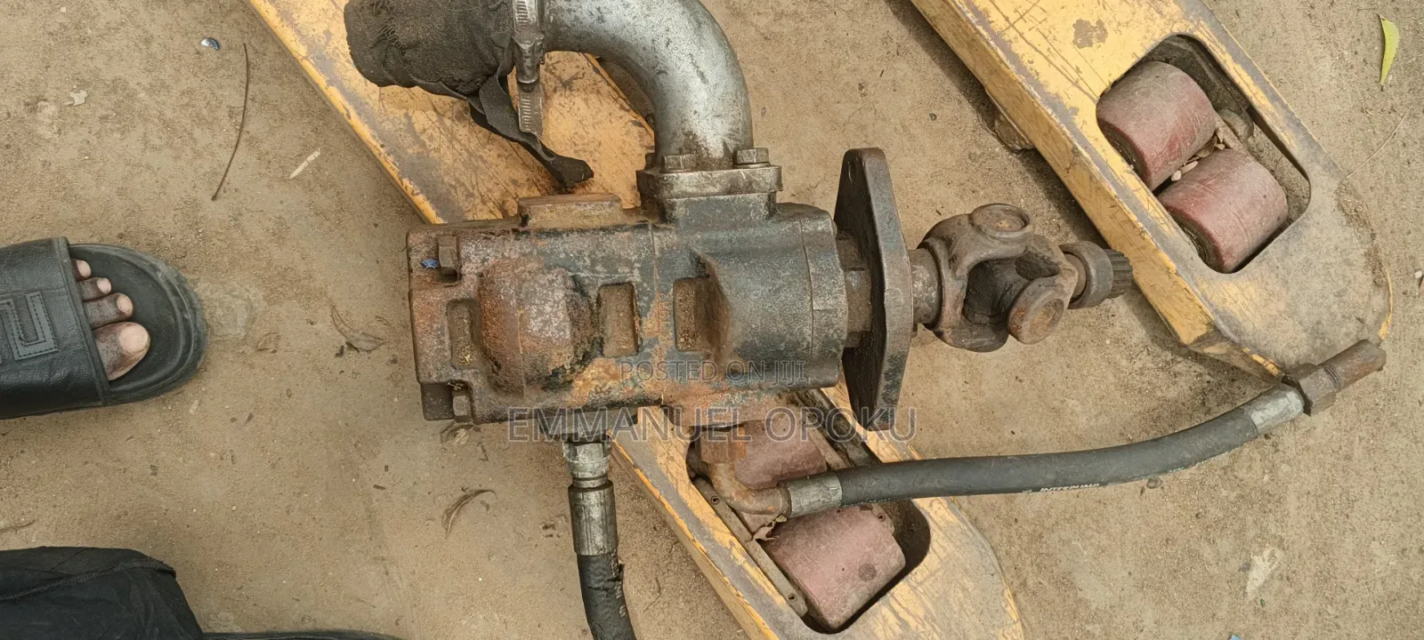 Perkins Engine and Hydraulic Pump for Backhoe and Forklift Telehandla
