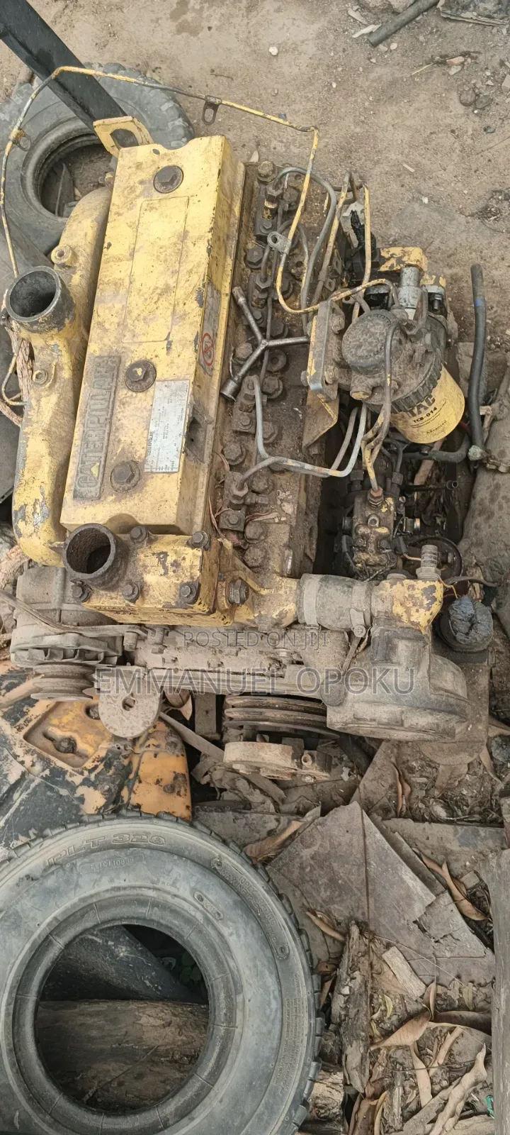 Perkins Engine and Hydraulic Pump for Backhoe and Forklift Telehandla