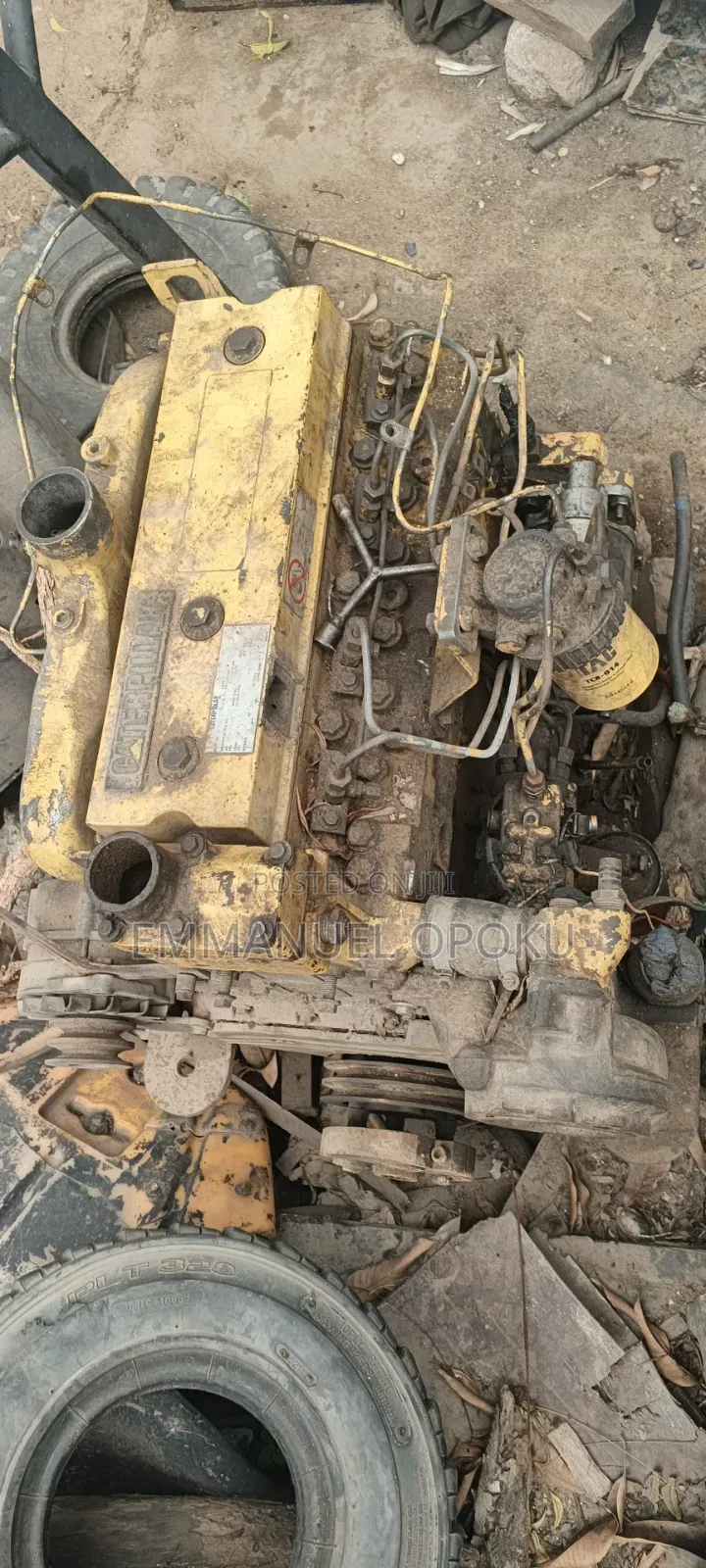 Perkins Engine and Hydraulic Pump for Backhoe and Forklift Telehandla