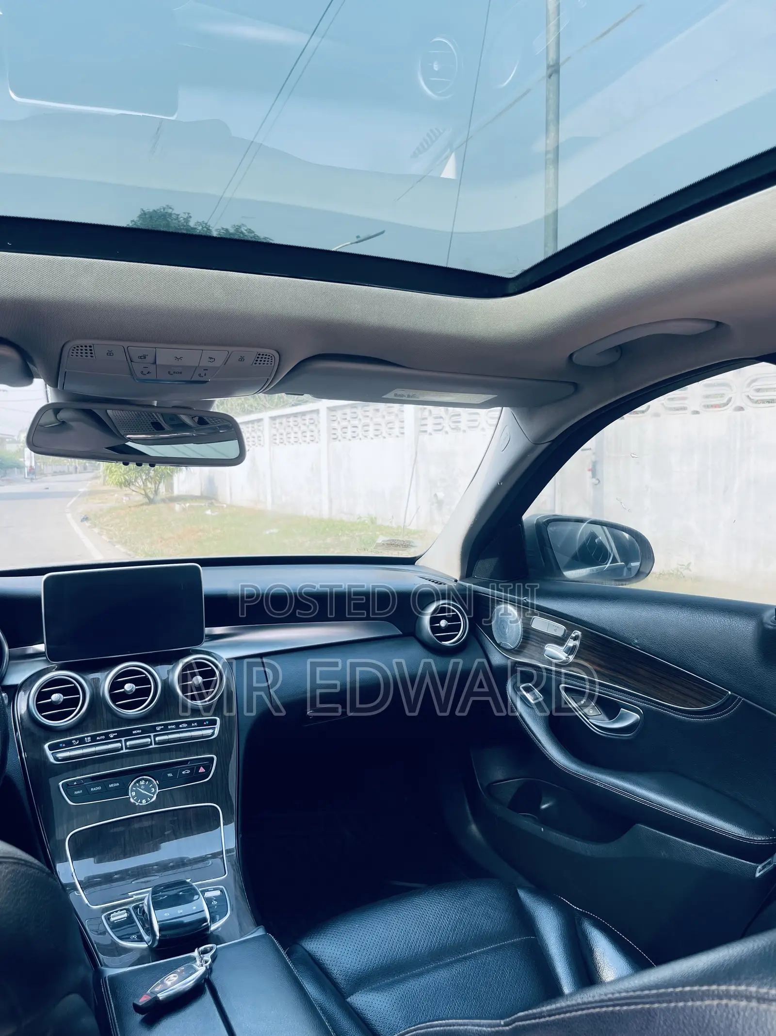 Mercedes-Benz C300 Luxury 4Matic Sedan AWD (2.0L 4cyl 7A) 2016 Gray