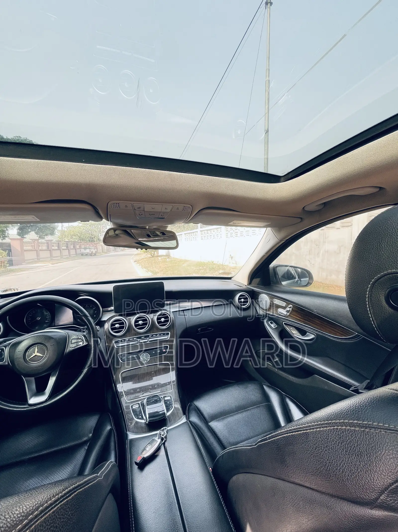 Mercedes-Benz C300 Luxury 4Matic Sedan AWD (2.0L 4cyl 7A) 2016 Gray
