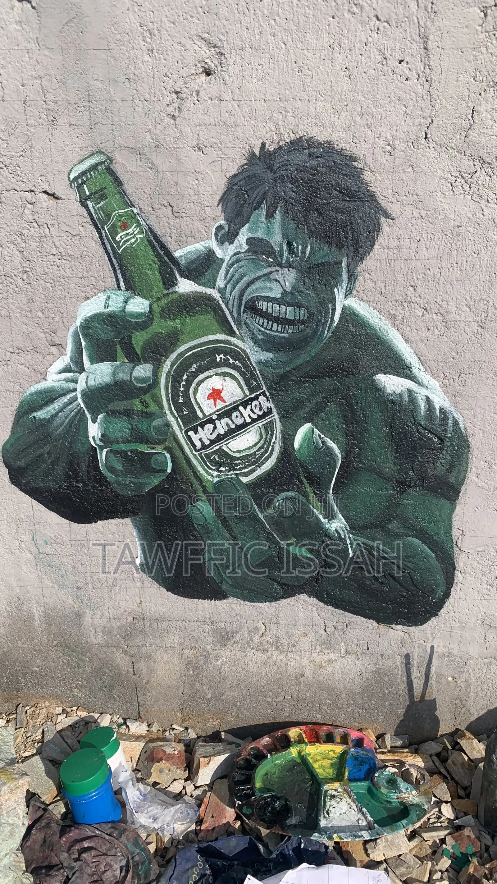 Pub Art, Club Painting, Spot Art
