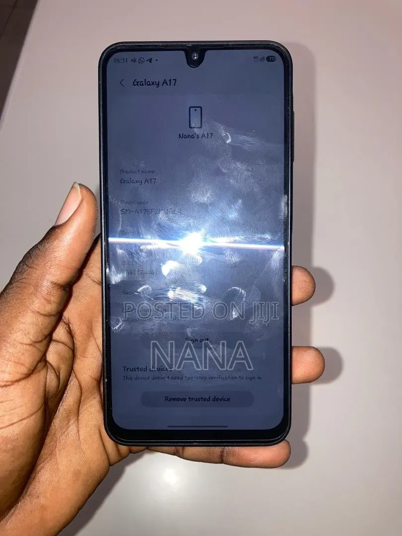 Samsung Galaxy A17 128 GB Black