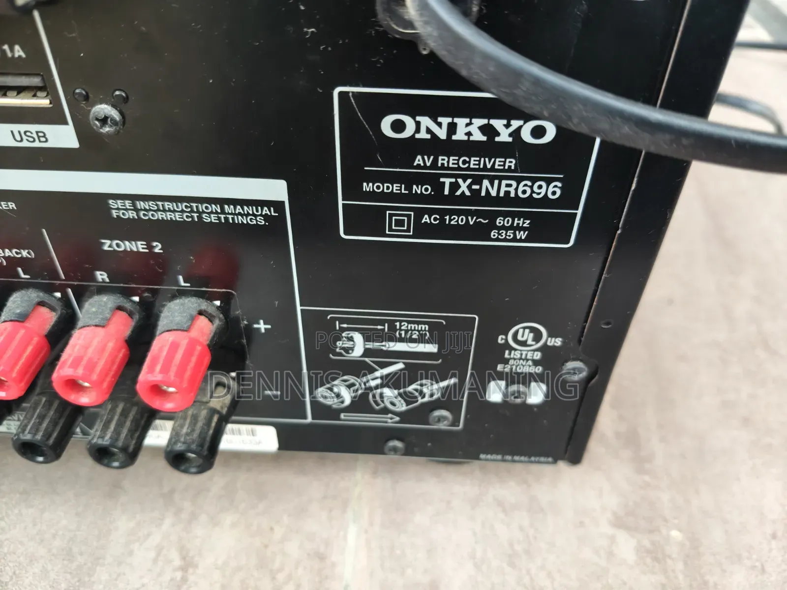 Onkyo Tx Nr 696 With Remote