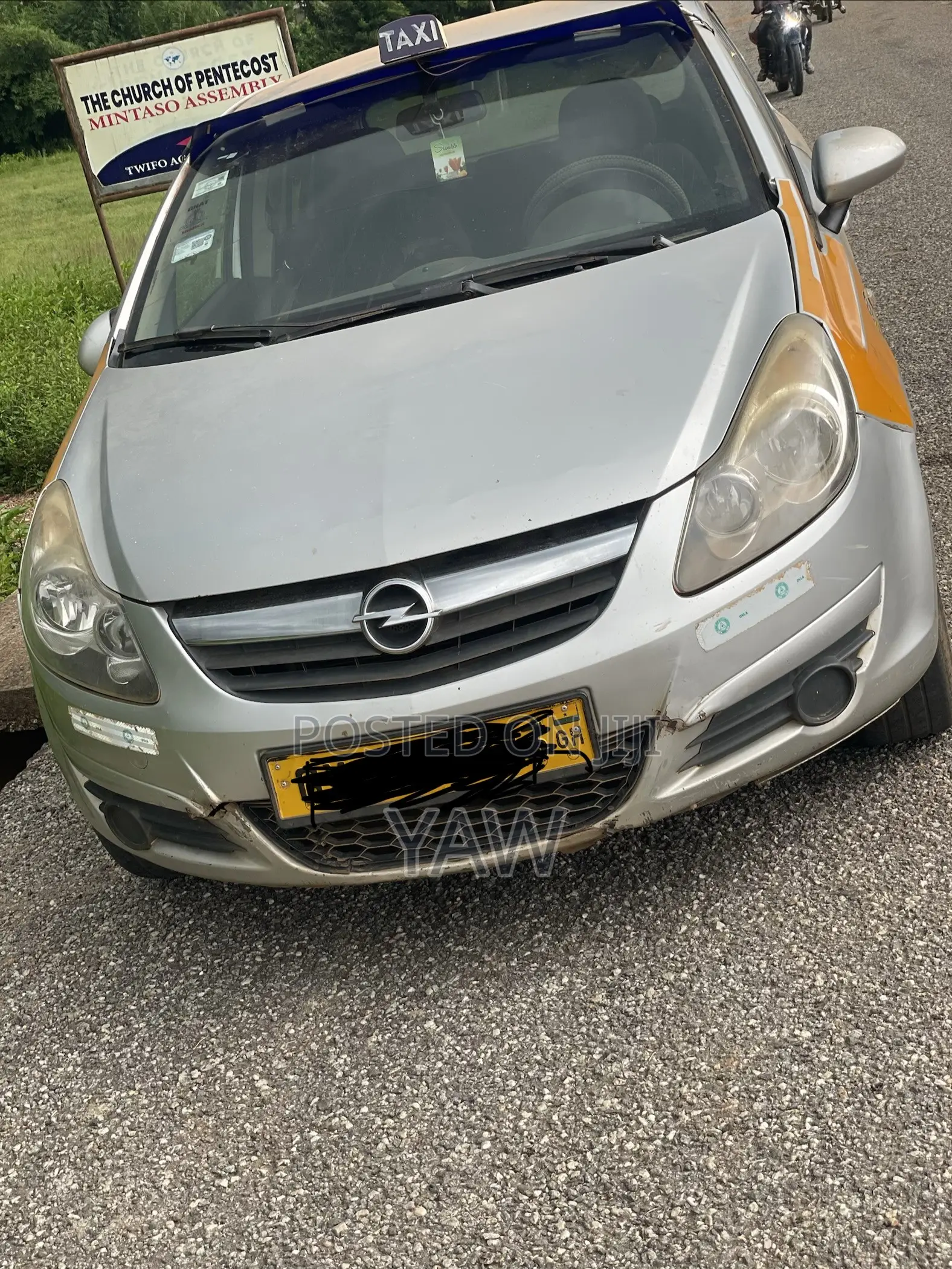 Opel Corsa 2012 Silver