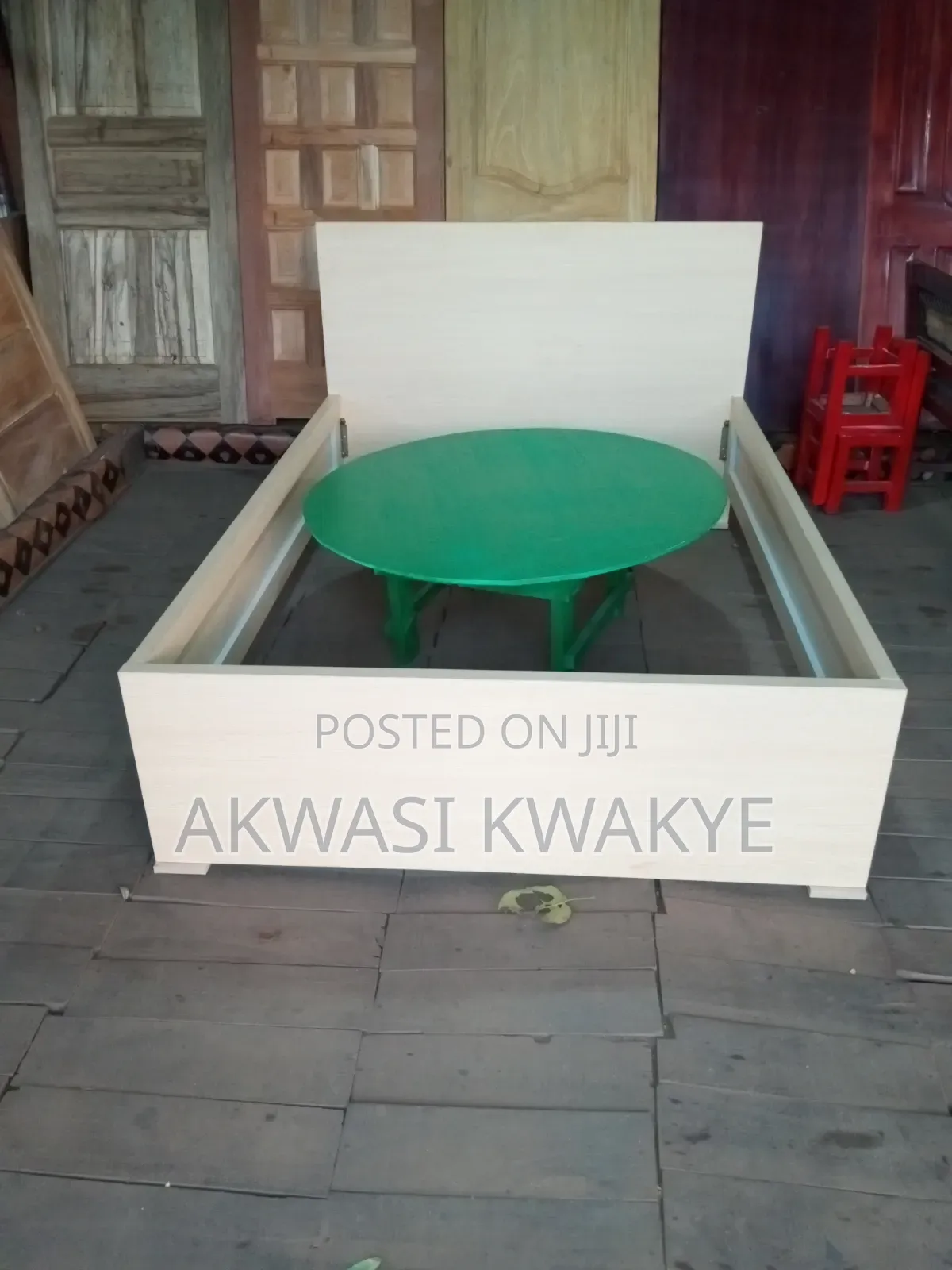 Double Bed , Foreign Chipboard Original