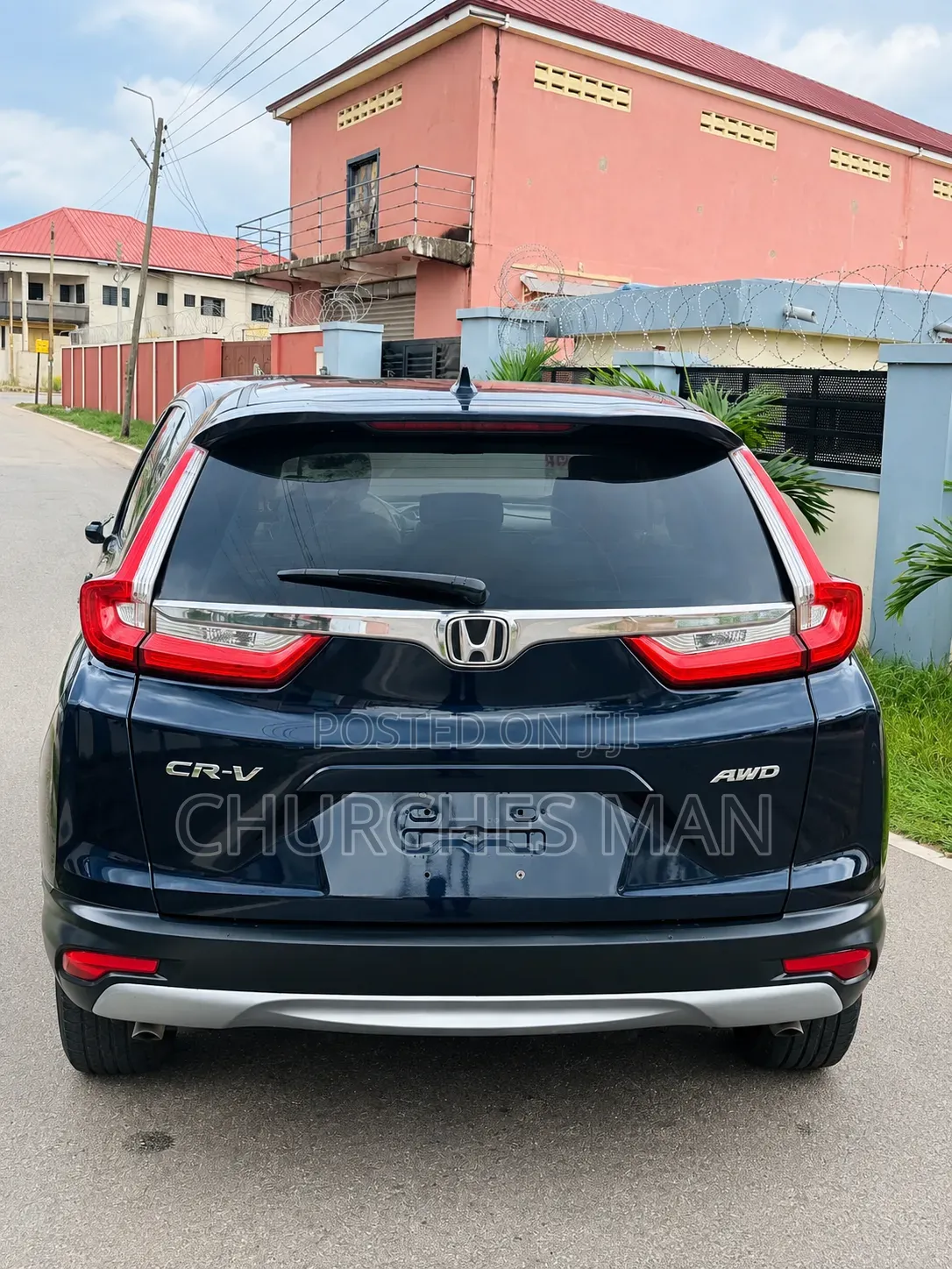 Honda CR-V EX-L AWD 2018 Blue